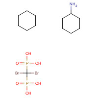 121151-61-9 Dibromomethylene Bisphosphonic Acid Tri(dicyclohexylammonium Salt) chemical structure