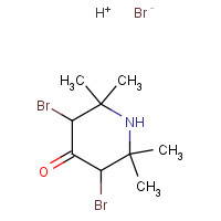 19971-12-1 3,5-Dibromo-2,2,6,6-tetramethylpiperidin-4-one,Hydrobromide Technical Grade 90% chemical structure