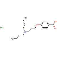 437651-44-0 4-[3-(Dibutylamino)propoxy]benzoic Acid Hydrochloride chemical structure