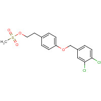 188928-10-1 2-[4-(3,4-Dichlorobenzyloxy)-phenylethyl Methanesulfonate,Technical Grade chemical structure