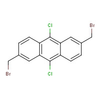 887354-43-0 9,10-Dichloro-2,6-bis(bromomethyl)anthracene chemical structure