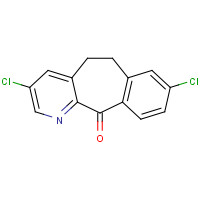 183483-27-4 3,8-Dichloro-5,6-dihydro-11H-benzo[5,6]cyclohepta[1,2-b]pyridin-11-one chemical structure