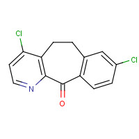 133330-60-6 4,8-Dichloro-5,6-dihydro-11H-benzo[5,6]cyclohepta[1,2-b]pyridin-11-one(Loratadine Impurity) chemical structure