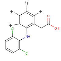 153466-65-0 Diclofenac-D4 chemical structure