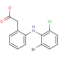 127792-45-4 Diclofenac Monobromo Impurity,Sodium Salt chemical structure