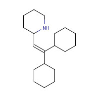 3626-67-3 2-(2,2-Dicyclohexylvinyl)pyridine (E/Z Mixture) chemical structure