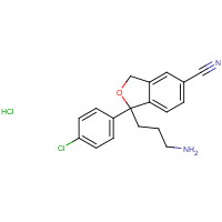 887354-48-5 Didemethyl Chloro Citalopram Hydrochloride chemical structure