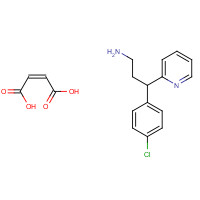 23052-94-0 Didesmethyl Chlorpheniramine Maleate Salt chemical structure