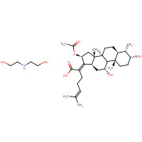 16391-75-6 Diethanolamine Fusidate chemical structure