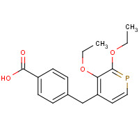 28149-48-6 4-(Diethoxyphosphinylmethyl)benzoic Acid chemical structure