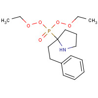 434941-00-1 2-Diethoxyphosphoryl-2-phenethyl-pyrrolidine chemical structure
