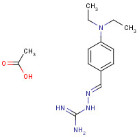 1185244-51-2 N-(4-Diethylaminobenzylideneamino)guanidine Acetic Acid Salt chemical structure