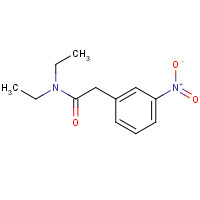 19281-11-9 N,N-Diethyl-3-nitrobenzeneacetamide chemical structure