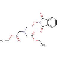 156491-74-6 Diethyl N-[(2-Phthalimido)oxy]ethyl-N,N-Di-ethanoate chemical structure