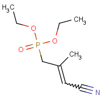 87549-50-6 4-(Diethylphosphono)-3-methyl-2-butenenitrile,E/Z mixture chemical structure