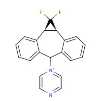 312905-15-0 1,1-Difluorocyclopropane-1-dibenzosuberyl Pyrazinium Bromide chemical structure