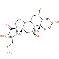 23640-96-2 6a,9-Difluoro Prednisolone 17-Butyrate chemical structure
