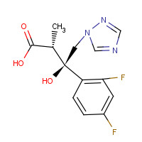 166948-49-8 (aR,bR)-b-(2,4-Difluorophenyl)-b-hydroxy-a-methyl-1H-1,2,4-triazole-1-butanoic Acid chemical structure