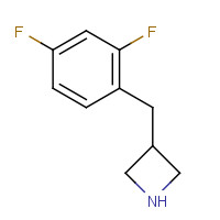 937625-45-1 3-[(2,4-Difluorophenyl)methyl]azetidine chemical structure