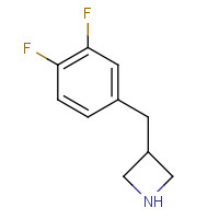 937609-49-9 3-[(3,4-Difluorophenyl)methyl]azetidine chemical structure