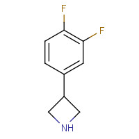 1203797-46-9 3-(3,4-Difluorophenyl)azetidine chemical structure