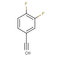 143874-13-9 3,4-Difluorophenylacetylene chemical structure