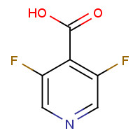 903522-29-2 3,5-Difluoroisonicotinic acid chemical structure