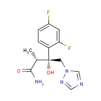 219872-85-2 (aR,bR)-b-(2,4-Difluorophenyl)-b-hydroxy-a-methyl-1H-1,2,4-triazole-1-butanamide chemical structure