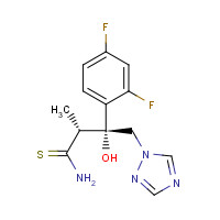 170863-34-0 (aR,bR)-b-(2,4-Difluorophenyl)-b-hydroxy-a-methyl-1H-1,2,4-triazole-1-butanethioamide chemical structure