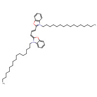 102247-42-7 3,3'-Dihexadecylcyclocarbocyanine Iodide chemical structure