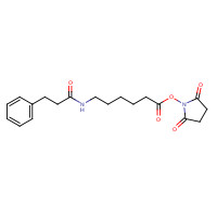 334616-48-7 N-Dihydrocinnamoylaminocaproic Acid N-Hydroxysuccinimide Ester chemical structure