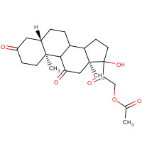 1499-59-8 5b-Dihydrocortisone Acetate 21-Acetate chemical structure