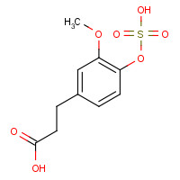 86321-33-7 Dihydro Ferulic Acid 4-O-Sulfate Sodium Salt chemical structure
