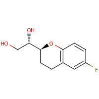 303176-39-8 (1'R,2S)-2-(1',2'-Dihydroxyethyl)-6-fluorochromane chemical structure