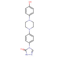 79538-90-2 2,4-Dihydro-4-[4-[4-(4-hydroxyphenyl)-1-piperazinyl]phenyl]- chemical structure