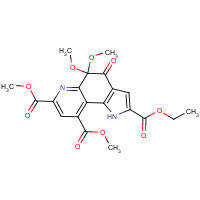 1076200-02-6 4,5-Dihydro-4,5-dioxo-1H-pyrrolo[2,3-f]quinoline-2,7,9-tricarboxylic Acid,5,5-Dimethyl Ketal chemical structure