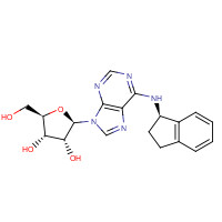 96392-15-3 (R)-N-(2,3-Dihydro-1H-indenyl)adenosine chemical structure