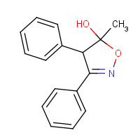 181696-73-1 4,5-Dihydro-5-methyl-3,4-diphenyl-5-isoxazolol chemical structure