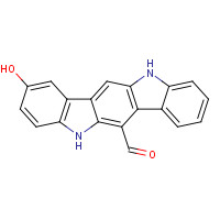 549548-26-7 5,11-Dihydro-2-hydroxyindolo[3,2-b]carbazole-6-carboxaldehyde chemical structure