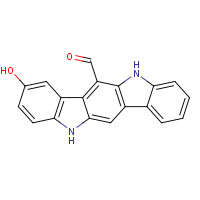 549548-25-6 5,11-Dihydro-8-hydroxyindolo[3,2-b]carbazole-6-carboxaldehyde chemical structure
