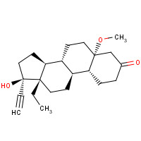 155683-60-6 4,5-Dihydro-5a-methoxy D-(-)-Norgestrel chemical structure