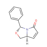 134107-65-6 (3R,7aS)-1,7a-Dihydro-3-phenyl-3H,5H-pyrrolo[1,2-c]oxazol-5-one chemical structure