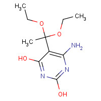 102879-75-4 2,4-Dihydroxy-6-amino-5-diethoxyethylpyrimidine chemical structure