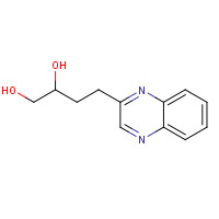 80840-08-0 2-(3',4'-Dihydroxybutyl)quinoxaline chemical structure