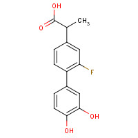 66067-41-2 3',4'-Dihydroxy Flurbiprofen chemical structure