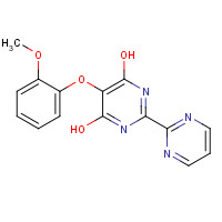 329923-15-1 4,6-Dihydroxy-5-(o-methoxyphenoxy)-2,2'-bipyrimidine chemical structure