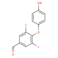 2828-49-1 3,5-Diiodo Thyroaldehyde chemical structure