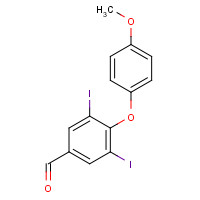 69240-57-9 3,5-Diiodo Thyroaldehyde Methyl Ether chemical structure