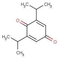 1988-11-0 2,6-Diisopropyl-1,4-benzoquinone chemical structure
