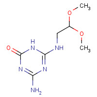 67410-53-1 N-(2,2-Dimethoxyethyl)ammeline chemical structure